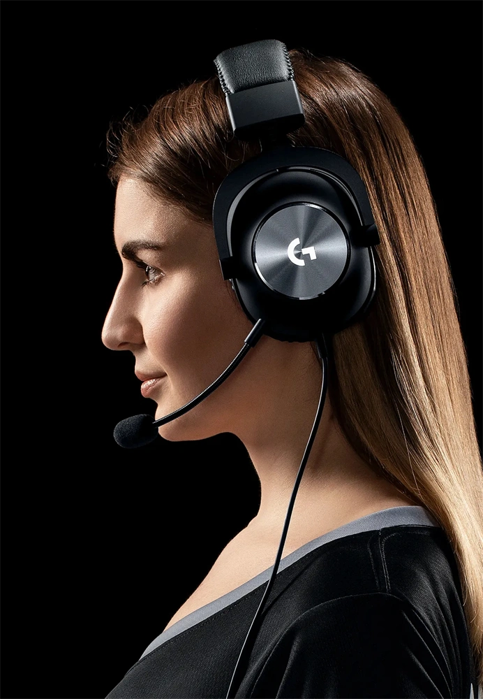 Logitech 991-000358 Pro X Gaming fekete fejhallgató és állvány