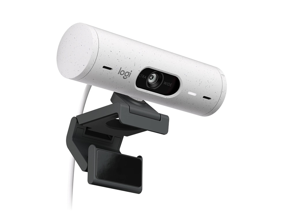 Logitech Brio 500 Full HD mikrofonos fehér webkamera