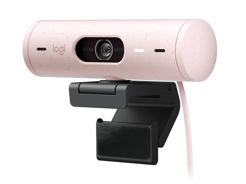Logitech Brio 500 Full HD mikrofonos rózsaszín webkamera (Újszerű)
