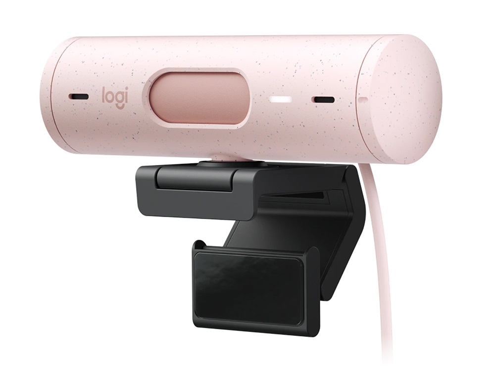 Logitech Brio 500 Full HD mikrofonos rózsaszín webkamera (Újszerű)