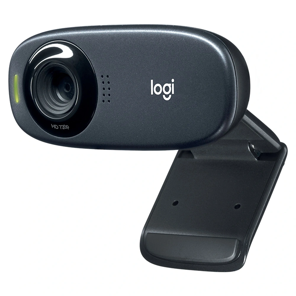 Logitech C310 720p mikrofonos fekete webkamera