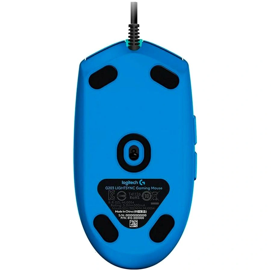 Logitech G102 Lightsync kék gamer egér