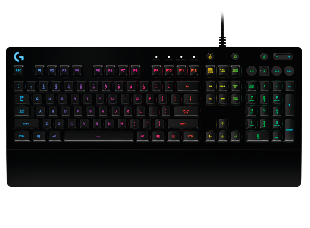 Logitech G213 Prodigy HU USB fekete gamer billentyűzet (Újszerű)