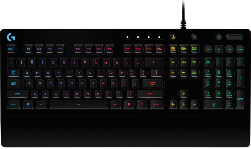 Logitech G213 Prodigy US USB fekete gamer billentyűzet