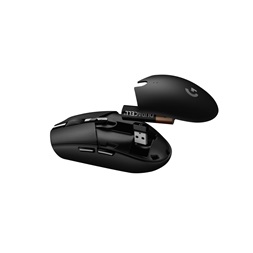 Logitech G305 Lightspeed USB vezeték nélküli fekete gamer egér (Újracsomagolt)