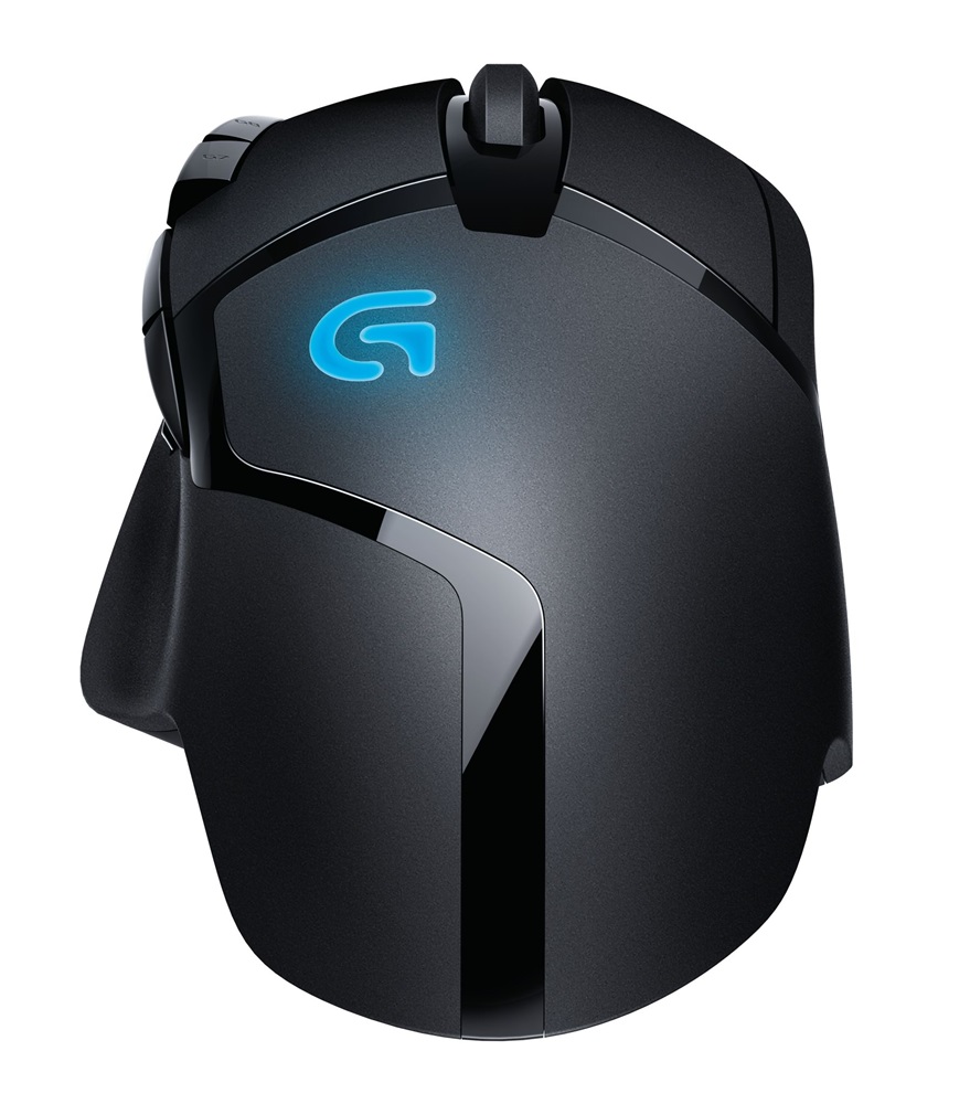 Logitech G402 Hyperion Fury FPS fekete gamer egér