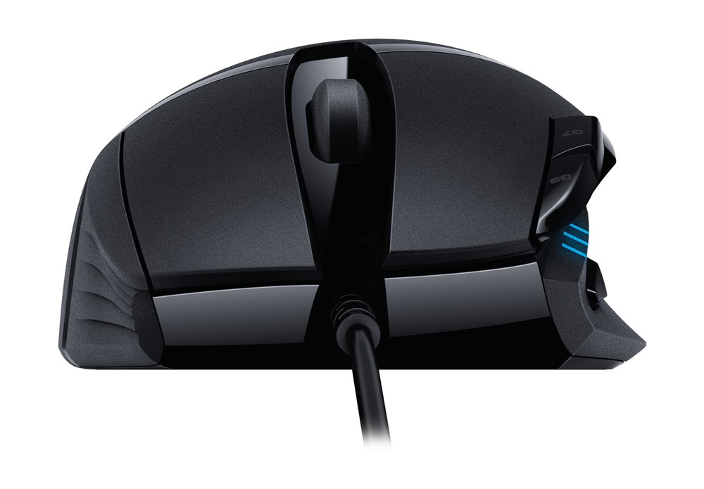 Logitech G402 Hyperion Fury FPS fekete gamer egér