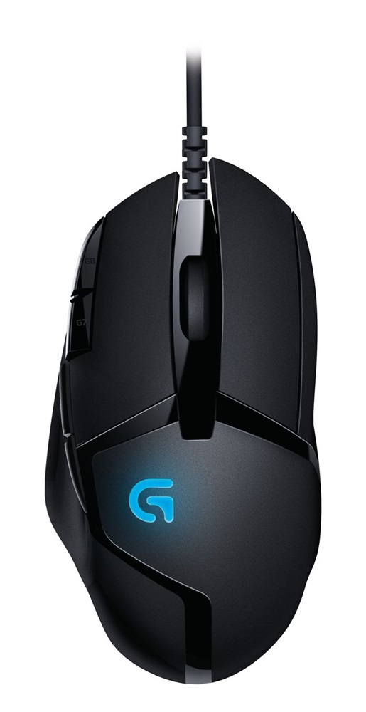Logitech G402 Hyperion Fury FPS fekete gamer egér