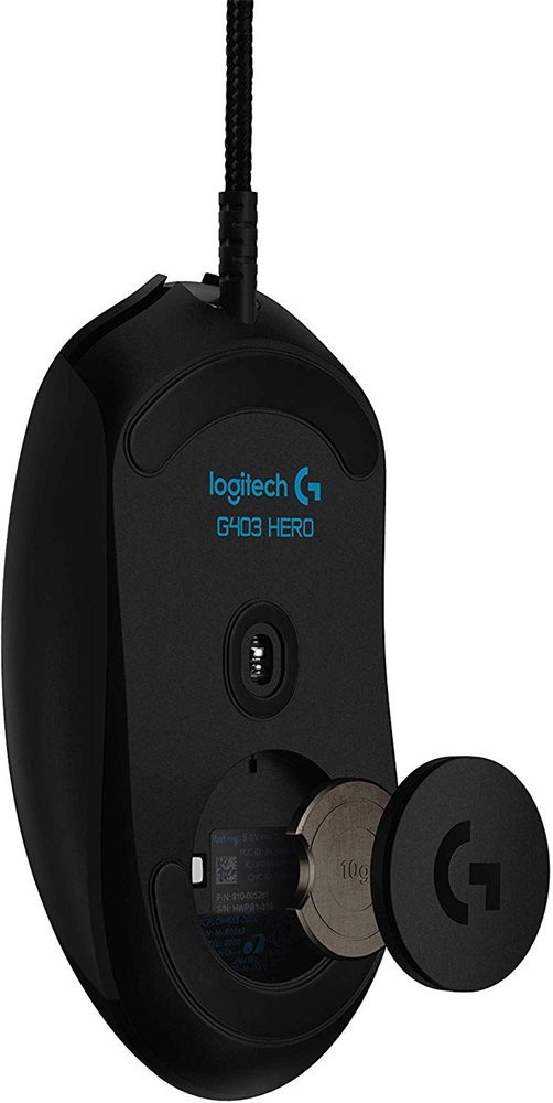 Logitech G403 Hero fekete gamer egér