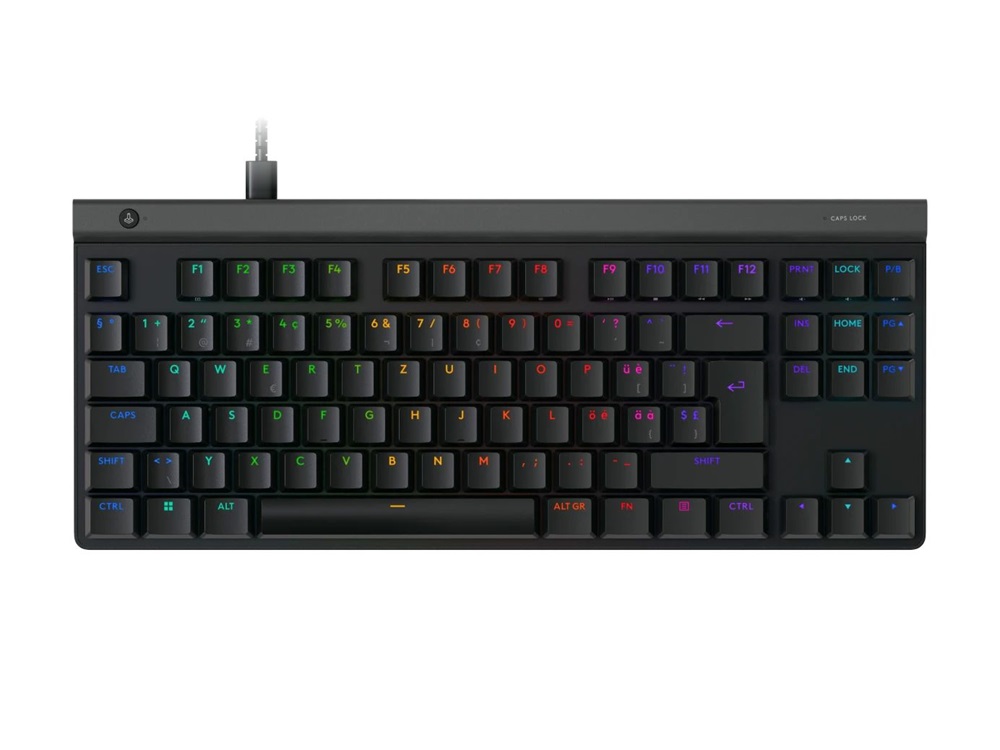 Logitech G515 TKL US vezetékes fekete gamer billentyűzet