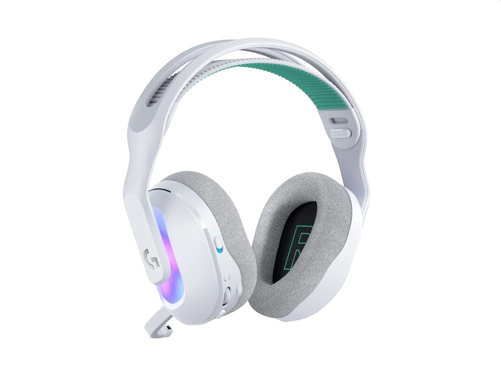 Logitech G522 Lightspeed vezeték nélküli fehér gamer headset