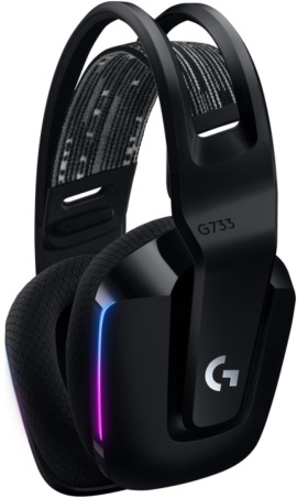 Logitech G733 Lightspeed Wireless RGB fekete gamer headset