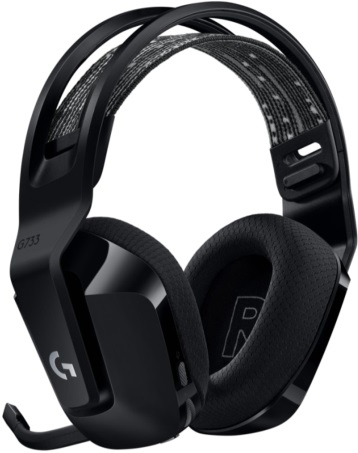 Logitech G733 Lightspeed Wireless RGB fekete gamer headset