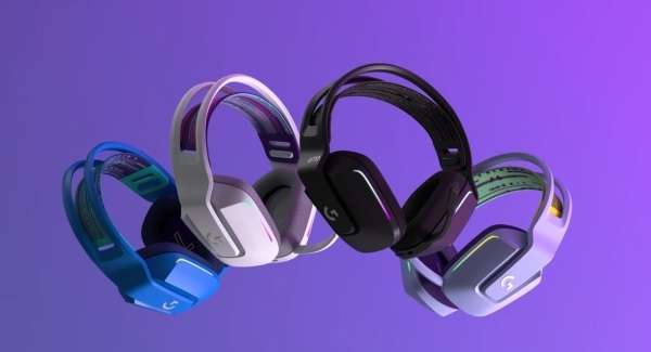 Logitech G733 Lightspeed Wireless RGB fekete gamer headset