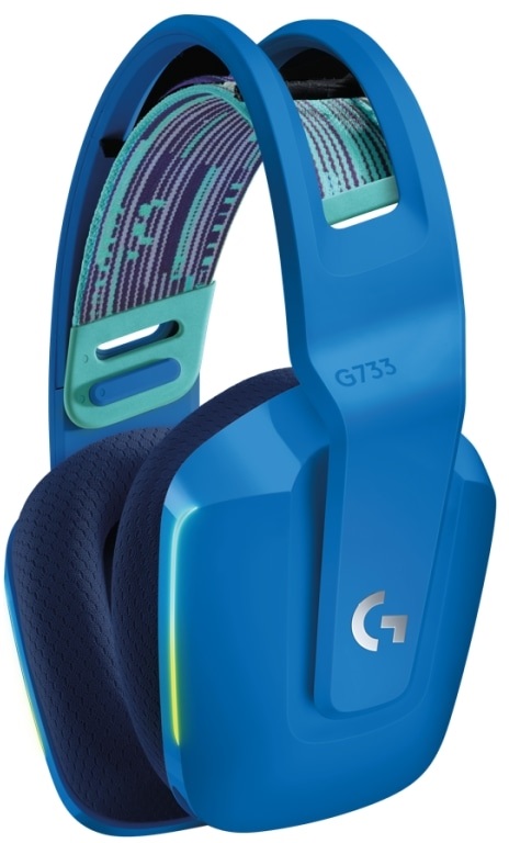 Logitech G733 Lightspeed Wireless RGB kék gamer headset
