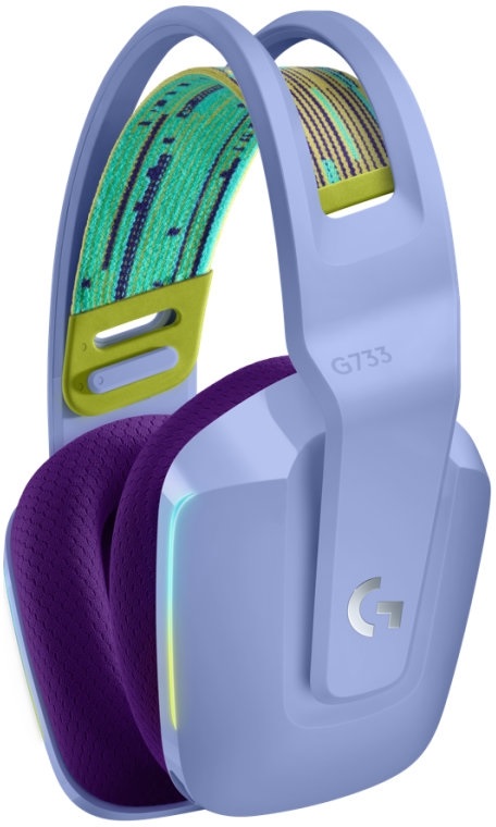 Logitech G733 Lightspeed Wireless RGB lila gamer headset (Újracsomagolt)