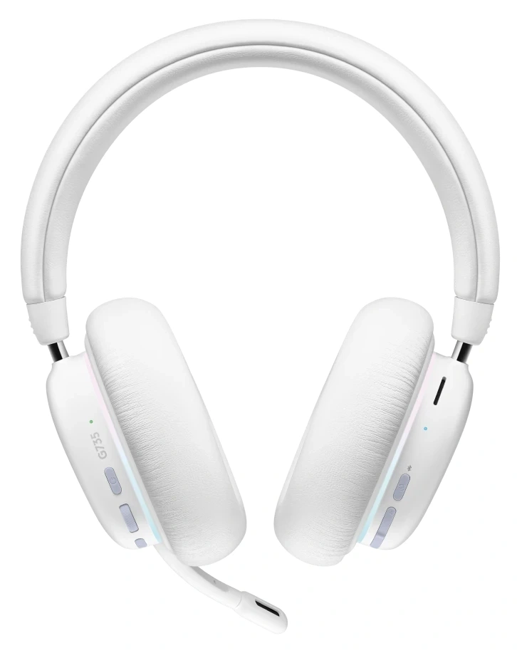 Logitech G735 vezeték nélküli fehér gamer headset