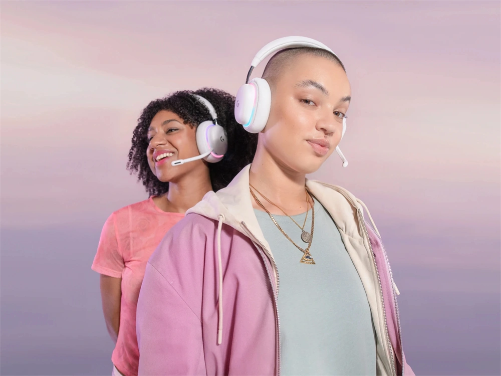 Logitech G735 vezeték nélküli fehér gamer headset