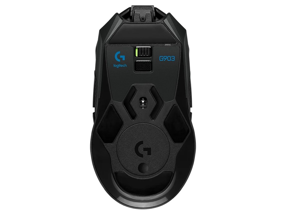 Logitech G903 HERO játékhoz tervezett vezeték nélküli fekete egér