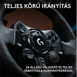Logitech G923 Racing Wheel and Pedals PS4/PS5/PC kormány + pedál