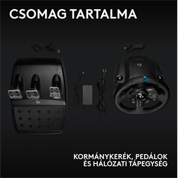 Logitech G923 Racing Wheel and Pedals PS4/PS5/PC kormány + pedál