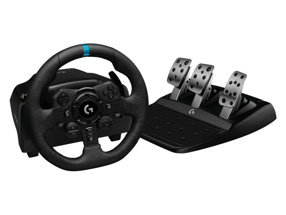 Logitech G923 Racing Wheel and Pedals PS4/PS5/PC kormány + pedál
