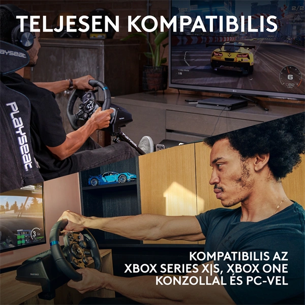 Logitech G923 Racing Wheel and Pedals Xbox One/PC kormány + pedál