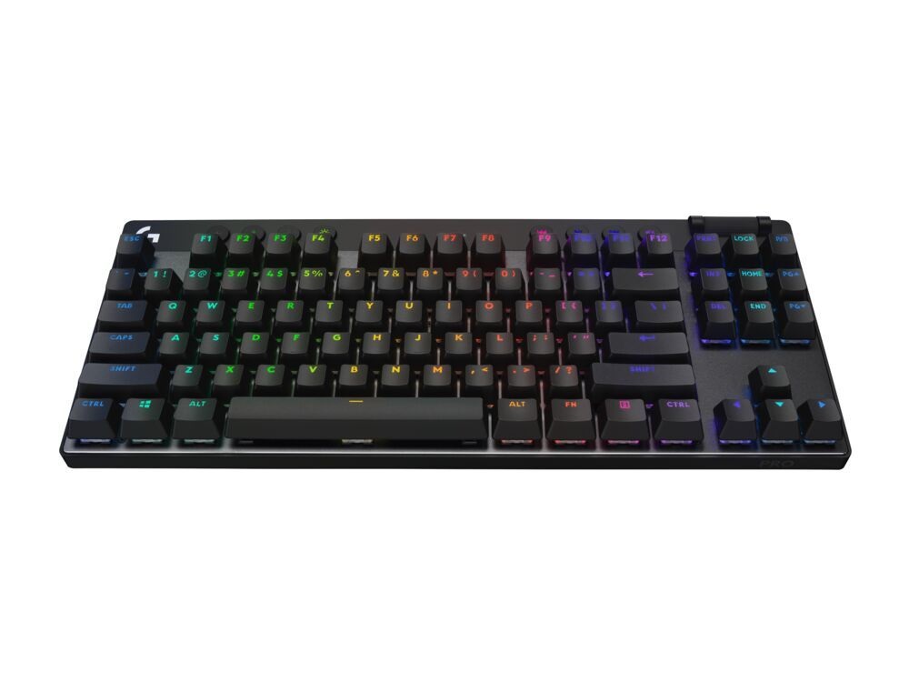 Logitech G PRO X TKL LIGHTSPEED UK vezeték nélküli RGB fekete gamer billentyűzet