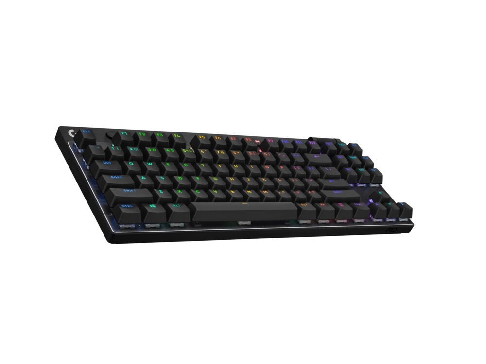 Logitech G PRO X TKL LIGHTSPEED UK vezeték nélküli RGB fekete gamer billentyűzet