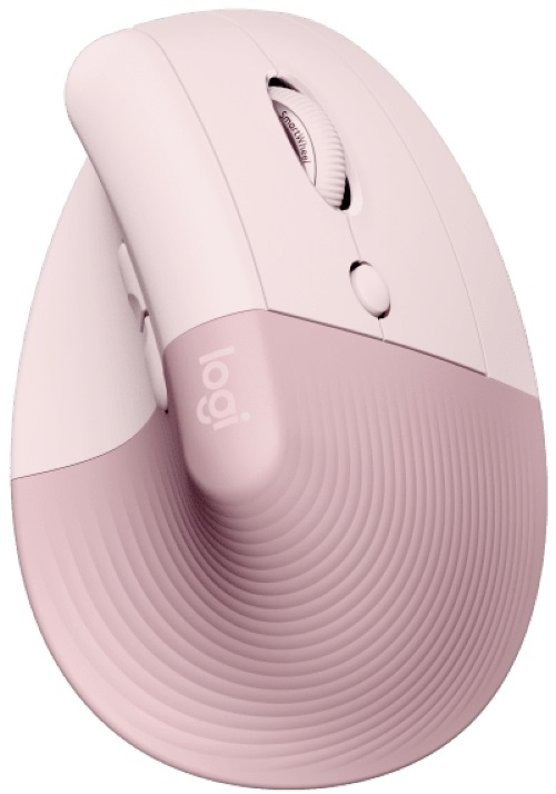 Logitech Lift vertikális vezeték nélküli rózsaszín egér (Újszerű)