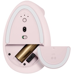 Logitech Lift vertikális vezeték nélküli rózsaszín egér (Újszerű)