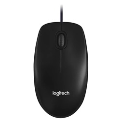 Logitech M100 USB fekete egér