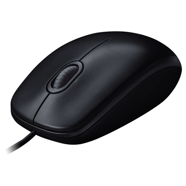 Logitech M100 USB fekete egér