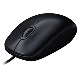 Logitech M100 USB fekete egér