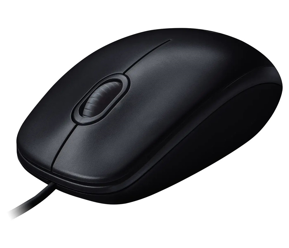Logitech M100 USB fekete egér