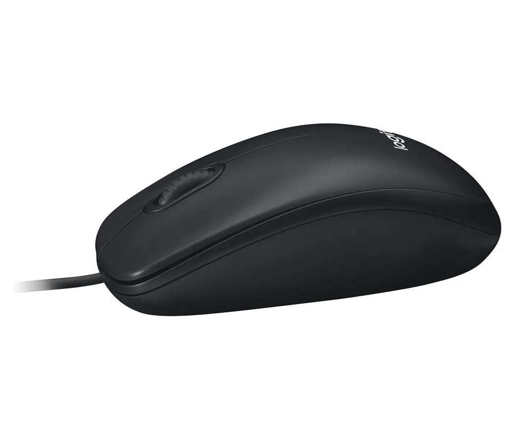 Logitech M100 USB fekete egér