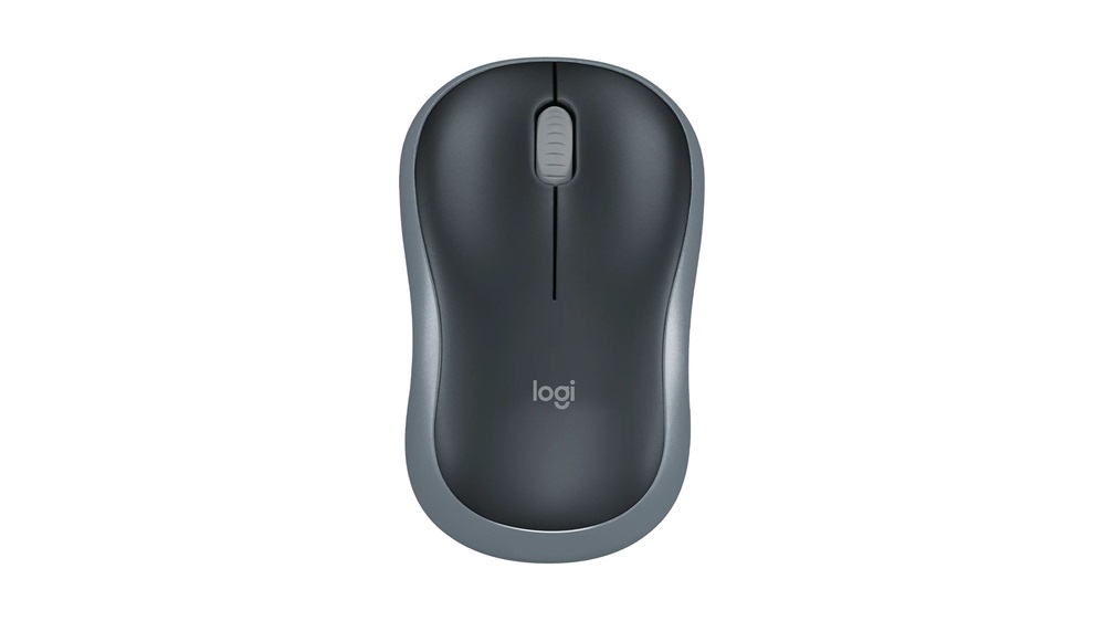 Logitech M185 vezeték nélküli szürke notebook egér