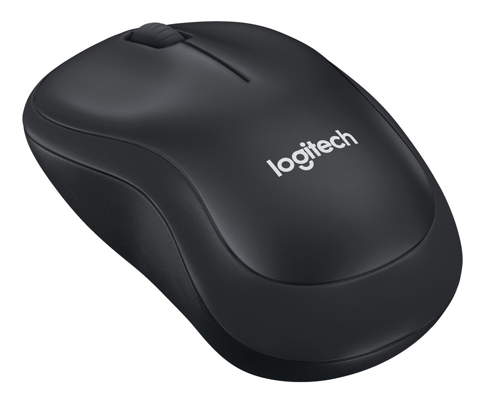 Logitech M220 Silent vezeték nélküli fekete egér