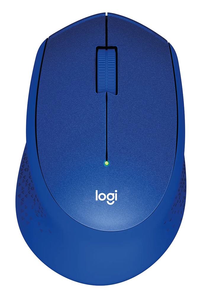 Logitech M330 Silent vezeték nélküli kék egér