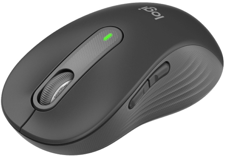 Logitech M650 Signature vezeték nélküli grafitszürke egér