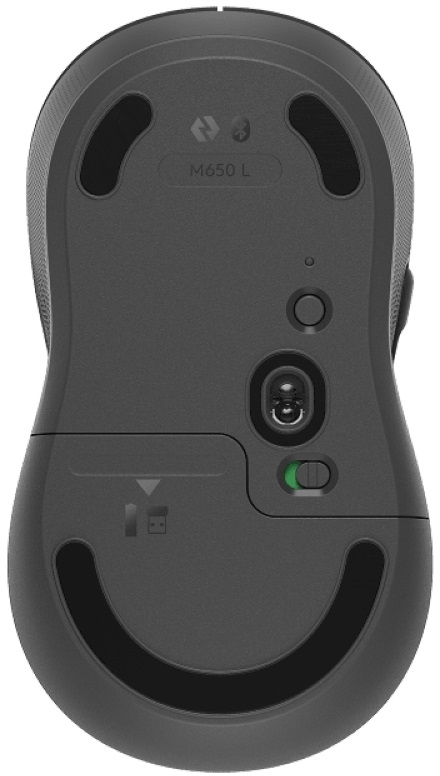 Logitech M650 Signature vezeték nélküli grafitszürke egér