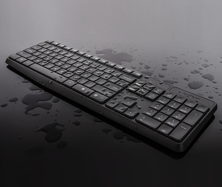 Logitech MK235 HUN fekete vezeték nélküli billentyűzet + egér