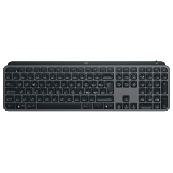 Logitech  MX Keys S lézergravírozott magyar kiosztású grafitszürke vezeték nélküli billentyűzet