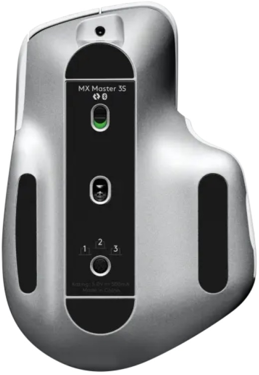 Logitech MX Master 3S Performance vezeték nélküli halványszürke egér
