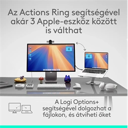Logitech MX Master 4 for MAC vezeték nélküli fekete egér