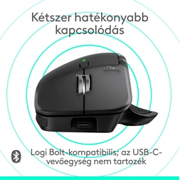 Logitech MX Master 4 for MAC vezeték nélküli fekete egér