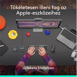 Logitech MX Master 4 for MAC vezeték nélküli fekete egér