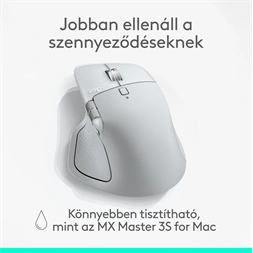 Logitech MX Master 4 for MAC vezeték nélküli halványszürke egér