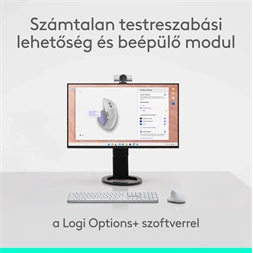 Logitech MX Master 4 for MAC vezeték nélküli halványszürke egér