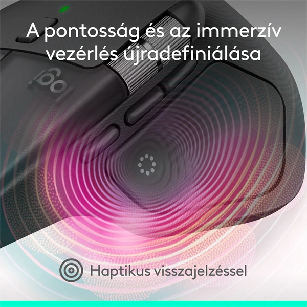 Logitech MX Master 4 vezeték nélküli grafitszürke egér